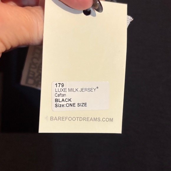 NWT. Barefoot Dreams Luxe Milk Jersey soft, cozy, comfy day to night maxi caftan - Picture 12 of 16